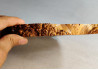 Handmade Wooden Salver / Maple Burl Wood